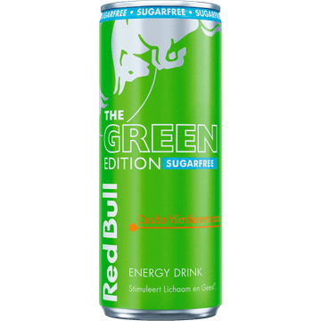 Red Bull Energy Drink Sugar Free Green Edition 250ML