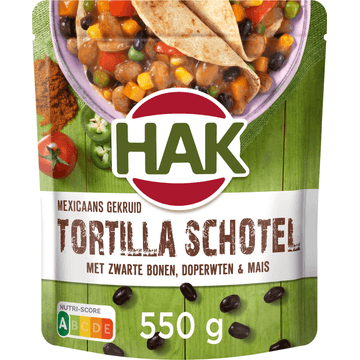 Hak Mexicaans Gekruid Tortilla Schotel 550 g