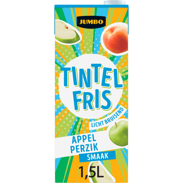Jumbo Tintelfris Appel-Perzik 1,5L