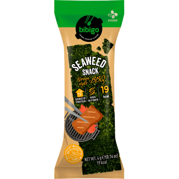 Bibigo Zeewiersnack BBQ 4g