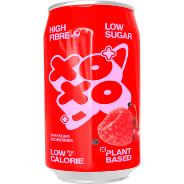 XOXO Red Berries Sparkling Soda 330ML