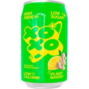 XOXO Ginger & Lemon Sparkling Soda 330ML