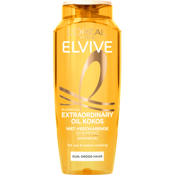 L'Oréal Paris Elvive Extraordinary Oil Kokos Niet-Verzwarende Shampoo 250 ml