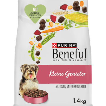 Beneful Kleine Genieter Hondenvoer met Rund en Tuingroenten