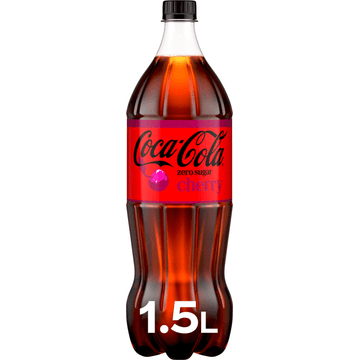 Coca-Cola Zero Sugar Cherry Frisdrank 1,5 L