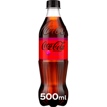 Coca-Cola Zero Sugar Cherry Frisdrank 500 ml