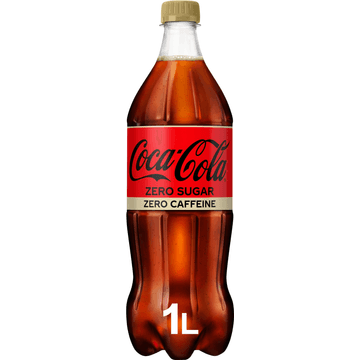 Coca-Cola Zero Sugar Zero Cafeïne 1 L