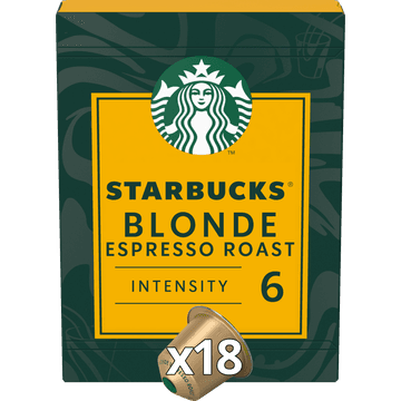 Starbucks® by Nespresso ® Blonde Espresso Roast 18 Koffiecups