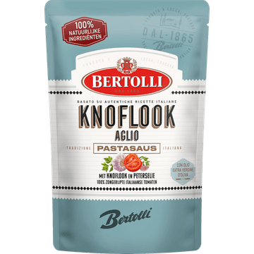Bertolli Knoflook Pastasaus 460 g