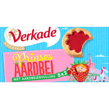Verkade Specials Prinses Aardbei 145 g