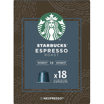 Starbucks® by Nespresso ® Espresso Roast 18 Koffiecups
