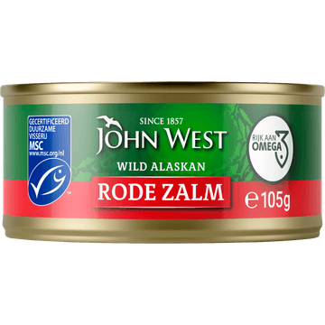 John West Wilde Rode Zalm 105g