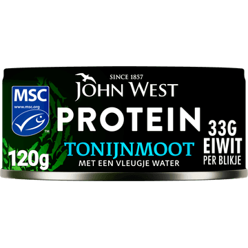 John West Protein Tonijnmoot Vleugje Water 120 g