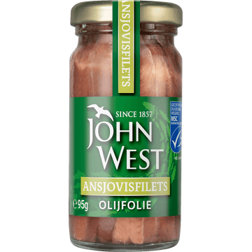 John West Ansjovis in Olijfolie 95g