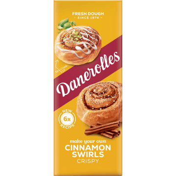 Danerolles Fresh Dough Cinnamon Swirls Crispy 6 Stuks 275 g