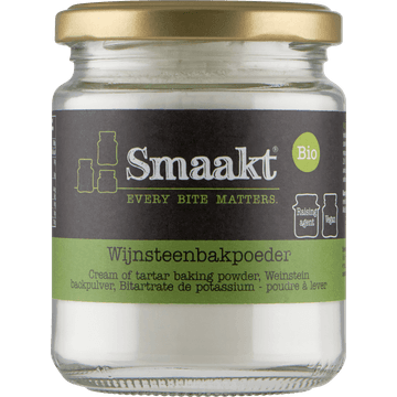Smaakt Bio Wijnsteenbakpoeder 150 g