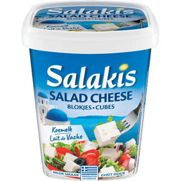 Salakis Salad Cheese Blokjes Koemelk 439 g