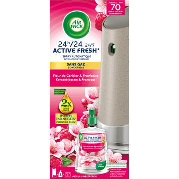 Air Wick - Active Fresh Automatische Luchtverfrisser Starterkit - Boeket van Jasmijn