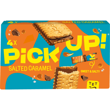 Pick Up! Limited Edition Salted Caramel 4 Stuks