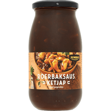Jumbo Roerbaksaus Ketjap met Paprika 490 g