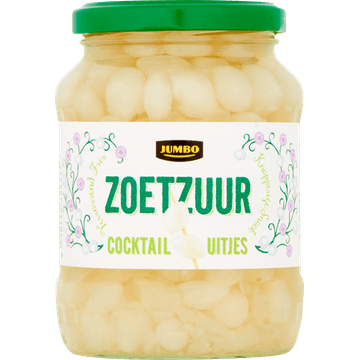 Jumbo Zoetzuur Cocktail Uitjes 320 g
