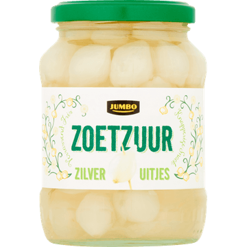 Jumbo Zoetzuur Zilver Uitjes 320 g