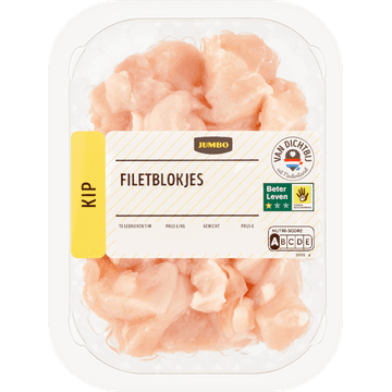 Jumbo Kipfiletblokjes 200 g