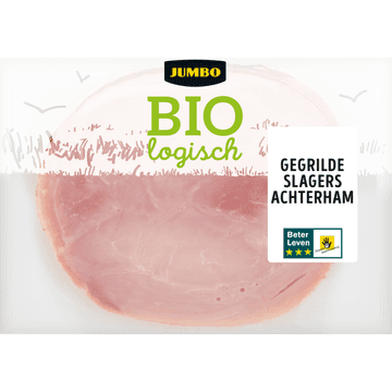 Jumbo Biologisch Gegrilde Slagers Achterham ca. 100 g
