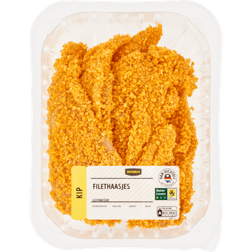 Jumbo Kip Filethaasjes Gepaneerd 300 g