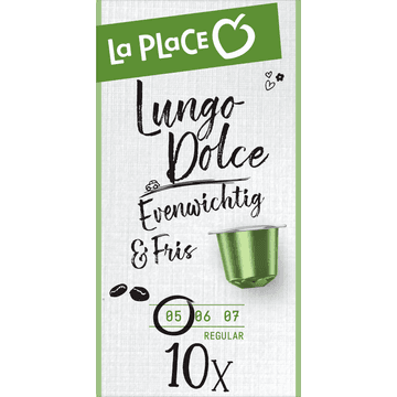 La Place Lungo Dolce Nespresso Koffiecups 10 Stuks