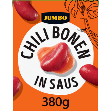 Jumbo Chili Bonen in Saus 380 g