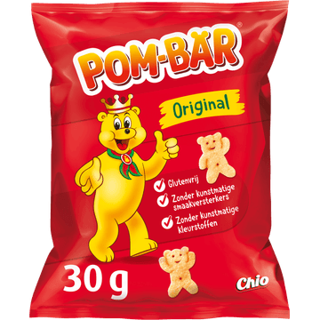Pom-Bär Original Aardappelsnack 30 g