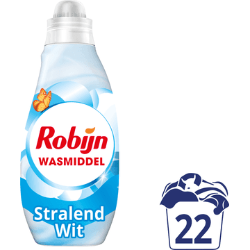 Robijn Klein & Krachtig Wasmiddel Wit 665ML