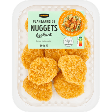 Jumbo Plantaardige Nuggets Krokant 200 g