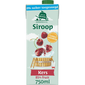 Van de Boom Kers Siroop 0,75L