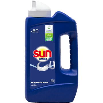 Sun Vaatwaspoeder Classic 80 wasbeurten