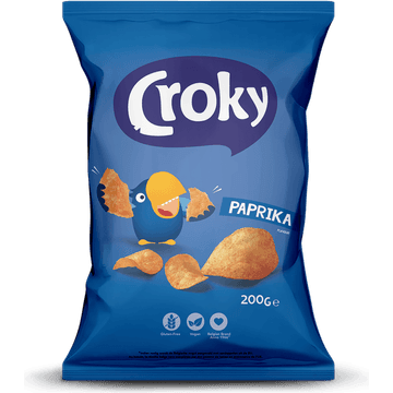 Croky Chips Paprika 200g