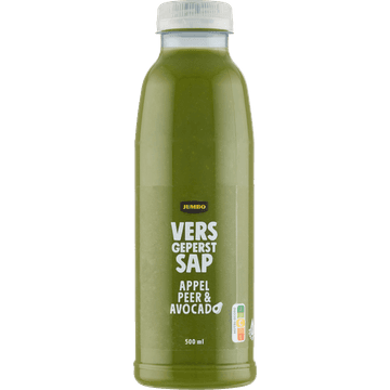 Jumbo Vers Sap Appel, Peer & Avocado 500ML