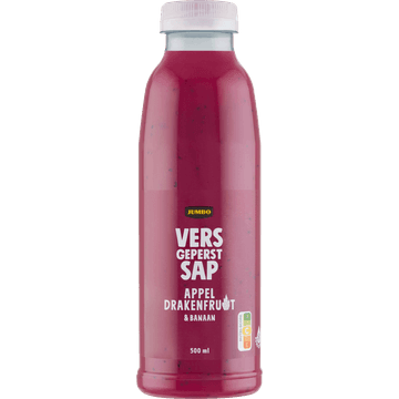 Jumbo Vers Sap Appel, Drakenfruit & Banaan 500ML