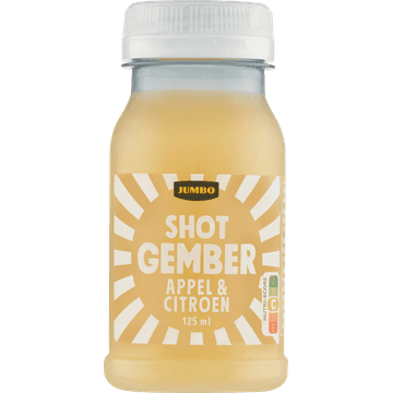 Jumbo Shot Gember, Appel & Citroen 125ML