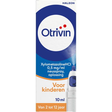 Otrivin Voor kinderen 0,5 mg/ml neusspray 10 ml