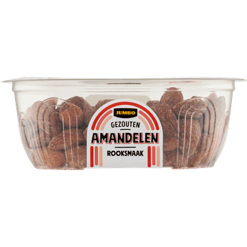 Jumbo Gezouten Amandelen Rooksmaak 140 g