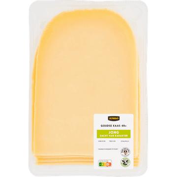 Jumbo Goudse Kaas 48+ Jong Plakken ca. 350 g
