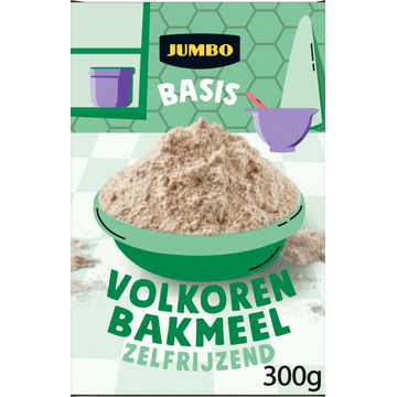 Jumbo Volkoren Bakmeel Zelfrijzend 300 g