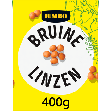 Jumbo Bruine Linzen 400 g