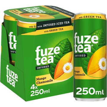 Fuze Tea Infused Mango Chamomile 4 x 250 ml