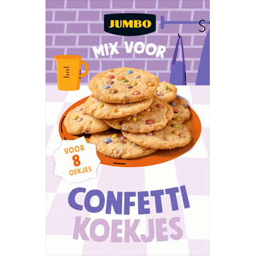 Jumbo Mix voor Confetti Koekjes 320 g