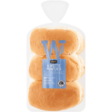 Jumbo - Witte Puntjes - 6 Stuks