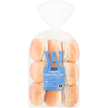 Jumbo - Witte Mini Bollen - 9 Stuks