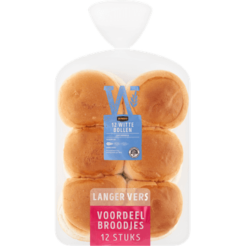 Jumbo - Witte Bollen - 12 Stuks